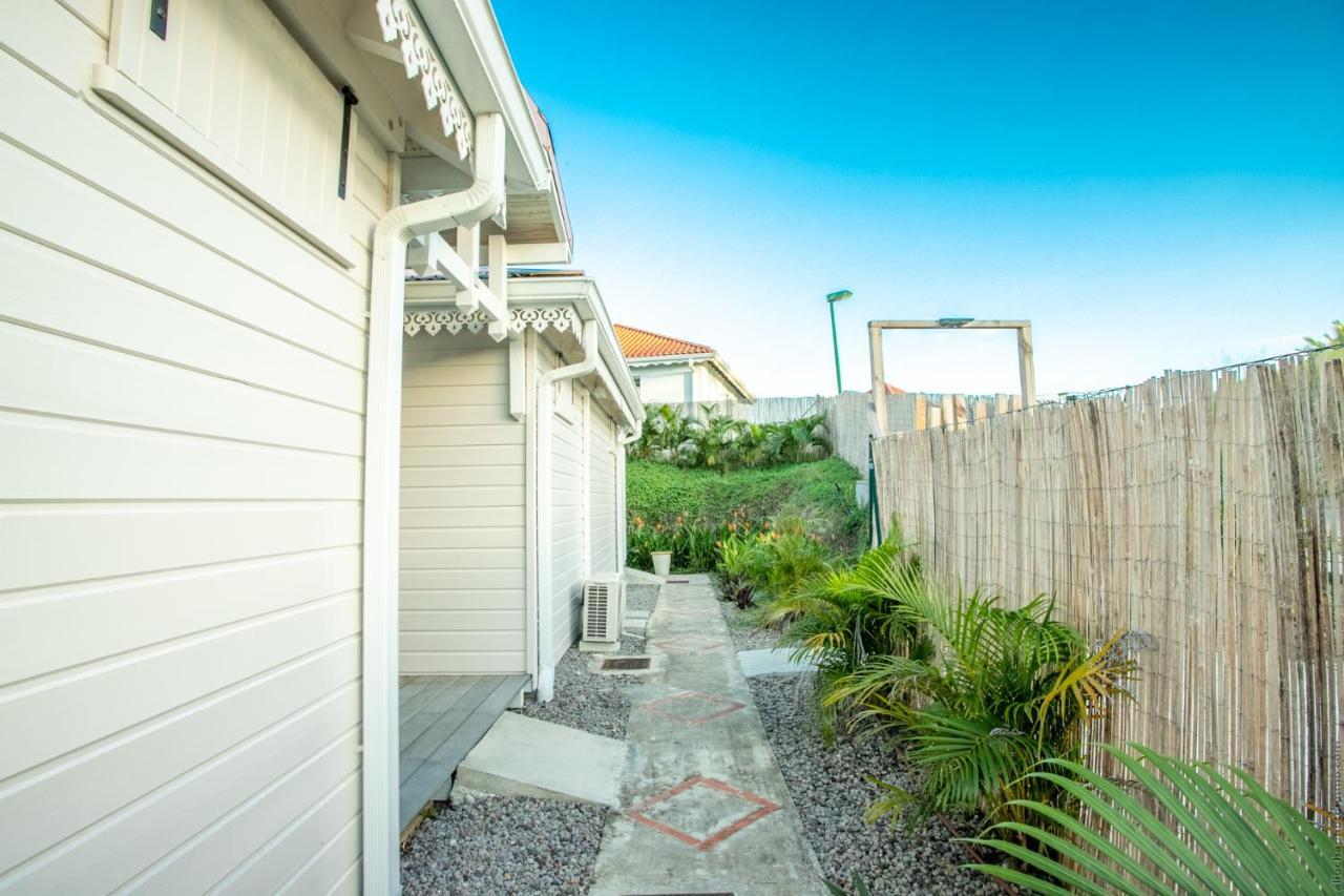Bungalow Vanille Pacane - Vue Mer Avec Spa Prive Les Trois-Ilets Exteriér fotografie