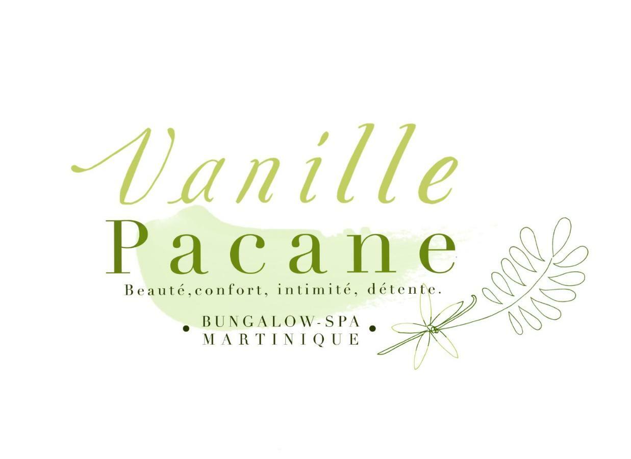 Bungalow Vanille Pacane - Vue Mer Avec Spa Prive Les Trois-Ilets Exteriér fotografie