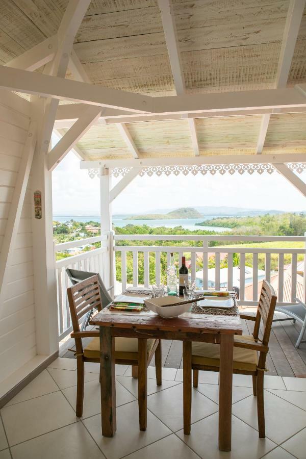 Bungalow Vanille Pacane - Vue Mer Avec Spa Prive Les Trois-Ilets Exteriér fotografie